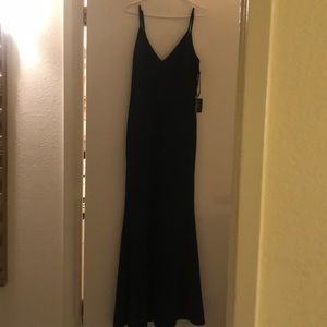 Lulus forest green infinite glory maxi dress! NWT